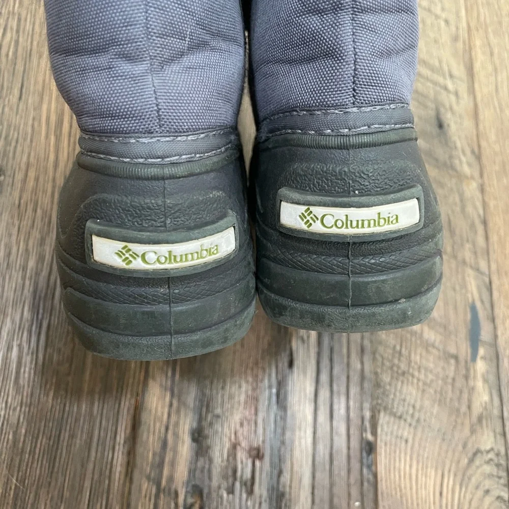 Columbia camo winter snow boots boy 9